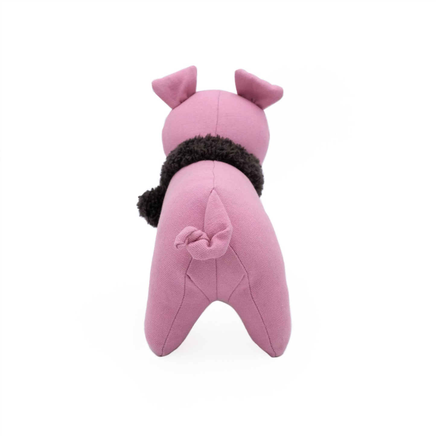 EcoZippy Cotton Cuddler - Pig - Dog Toy