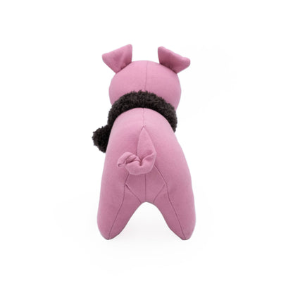 EcoZippy Cotton Cuddler - Pig - Dog Toy