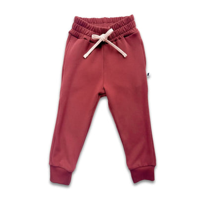 Baby/Kids' Bamboo Fleece Joggers | Cranberry