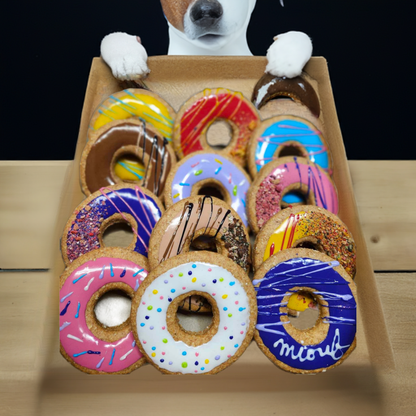 Donuts like at Timiouf - Donuts for dogs: Moyen / Emballé individuellement