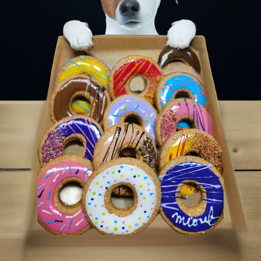 Donuts like at Timiouf - Donuts for dogs: Moyen / Emballé individuellement