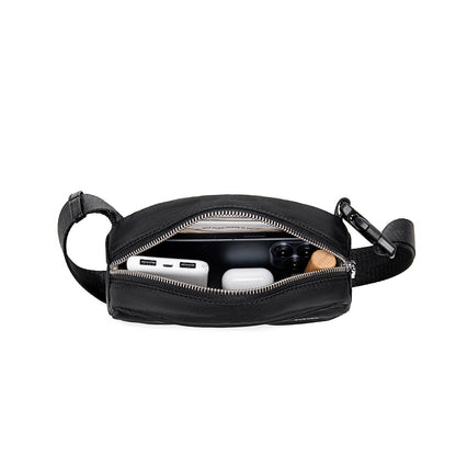 Bean Belt Bag - Recycled Nylon - Black Nylon