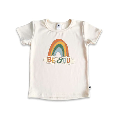 Baby/Kids Graphic Bamboo T-Shirt | Vanila Donut On Powder Blue