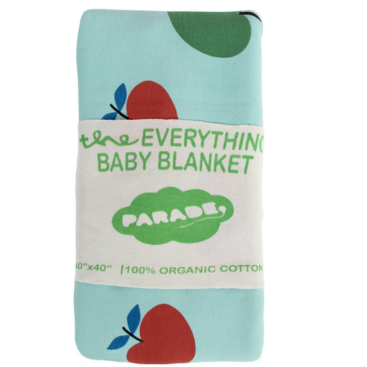 Everything Organic Baby Blanket: Green Apples