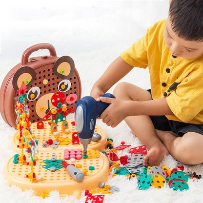 VIGOR - Play Toolbox Bear with Drill