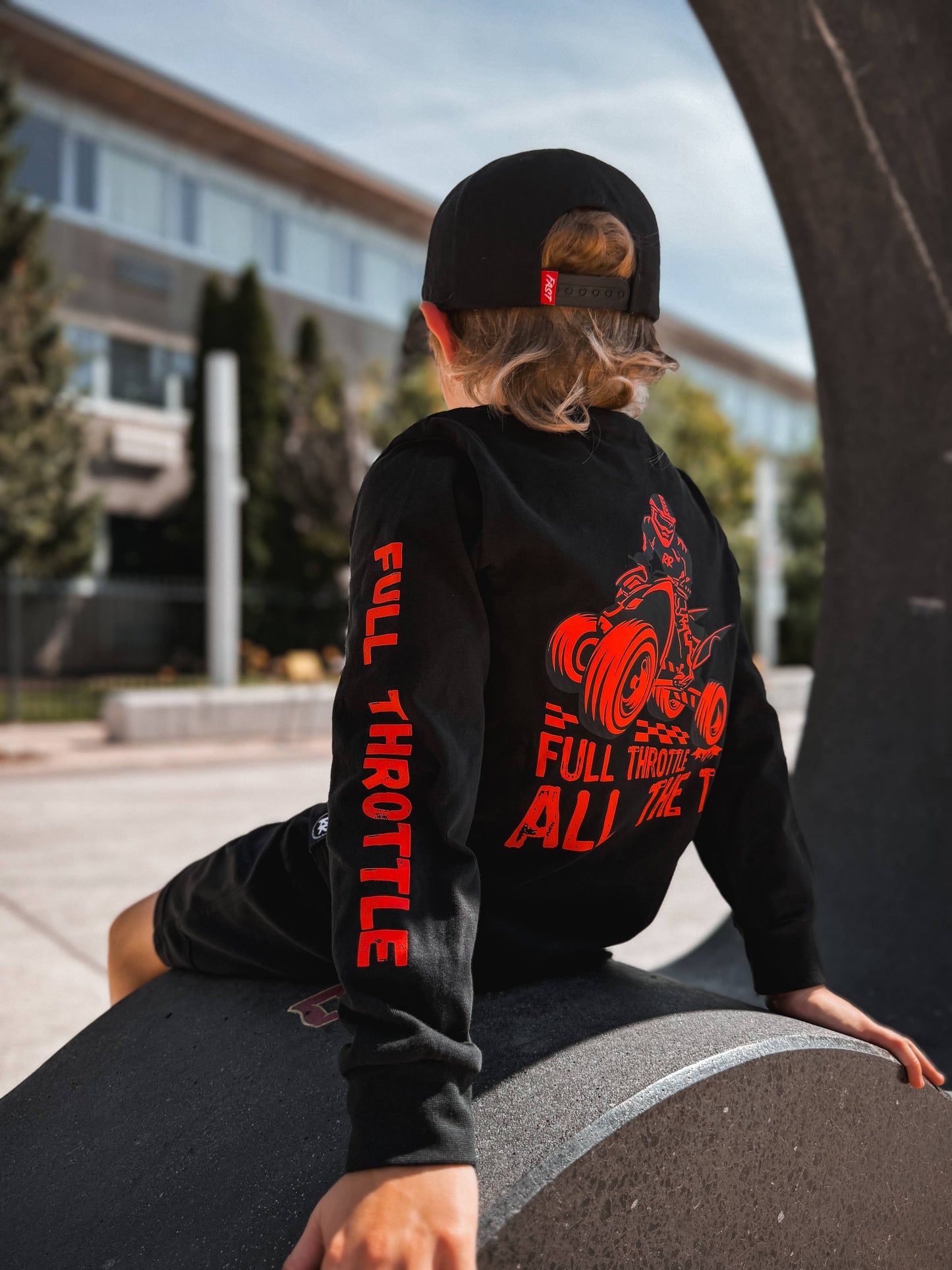 Full Throttle - Long sleeve: 3T