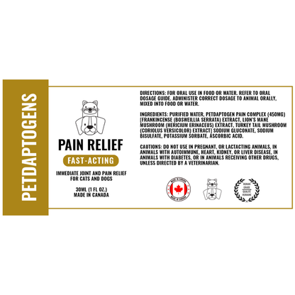 PETDAPTOGENS PAIN RELIEF