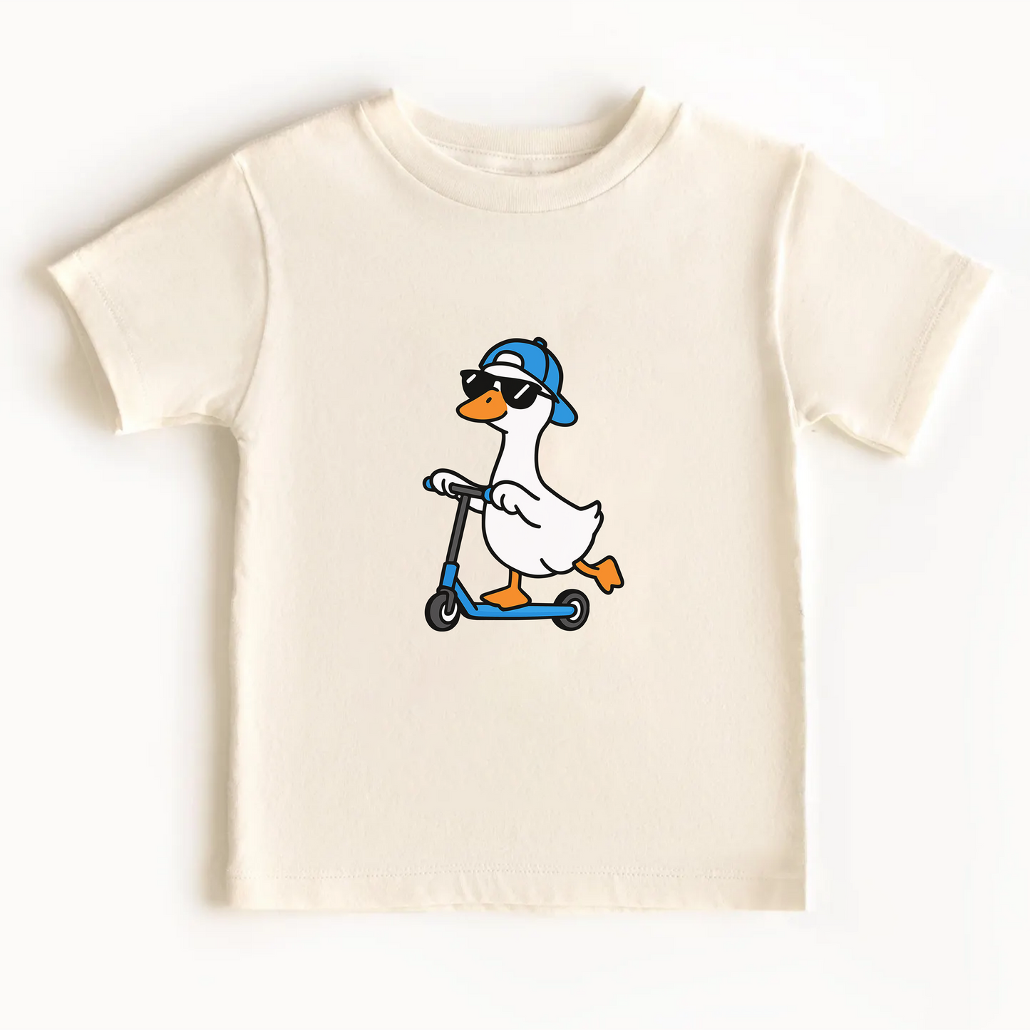 Scooter Goose Tee | Minis: Natural / T-Shirt / Toddler 4T