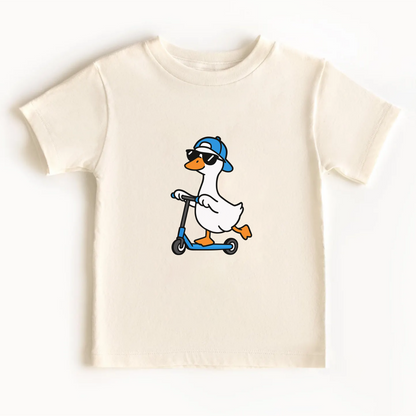 Scooter Goose Tee | Minis: Natural / T-Shirt / Infant 24M