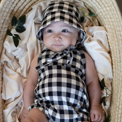 Baby/Kids' Bamboo Halter Romper | Bumblebee Meadow