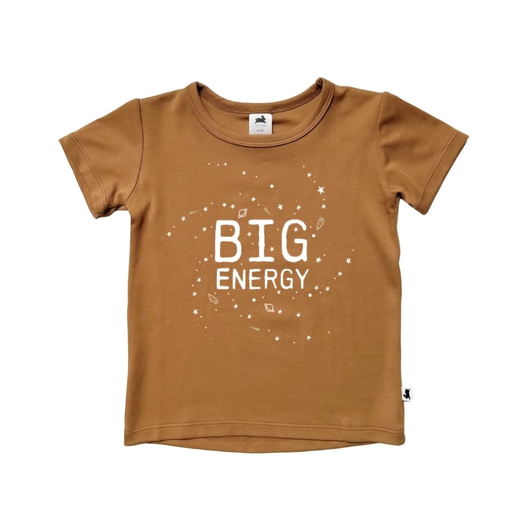 Baby/Kids' Bamboo Graphic T-Shirt | "Stay Wild Moonchild" | Rosewood