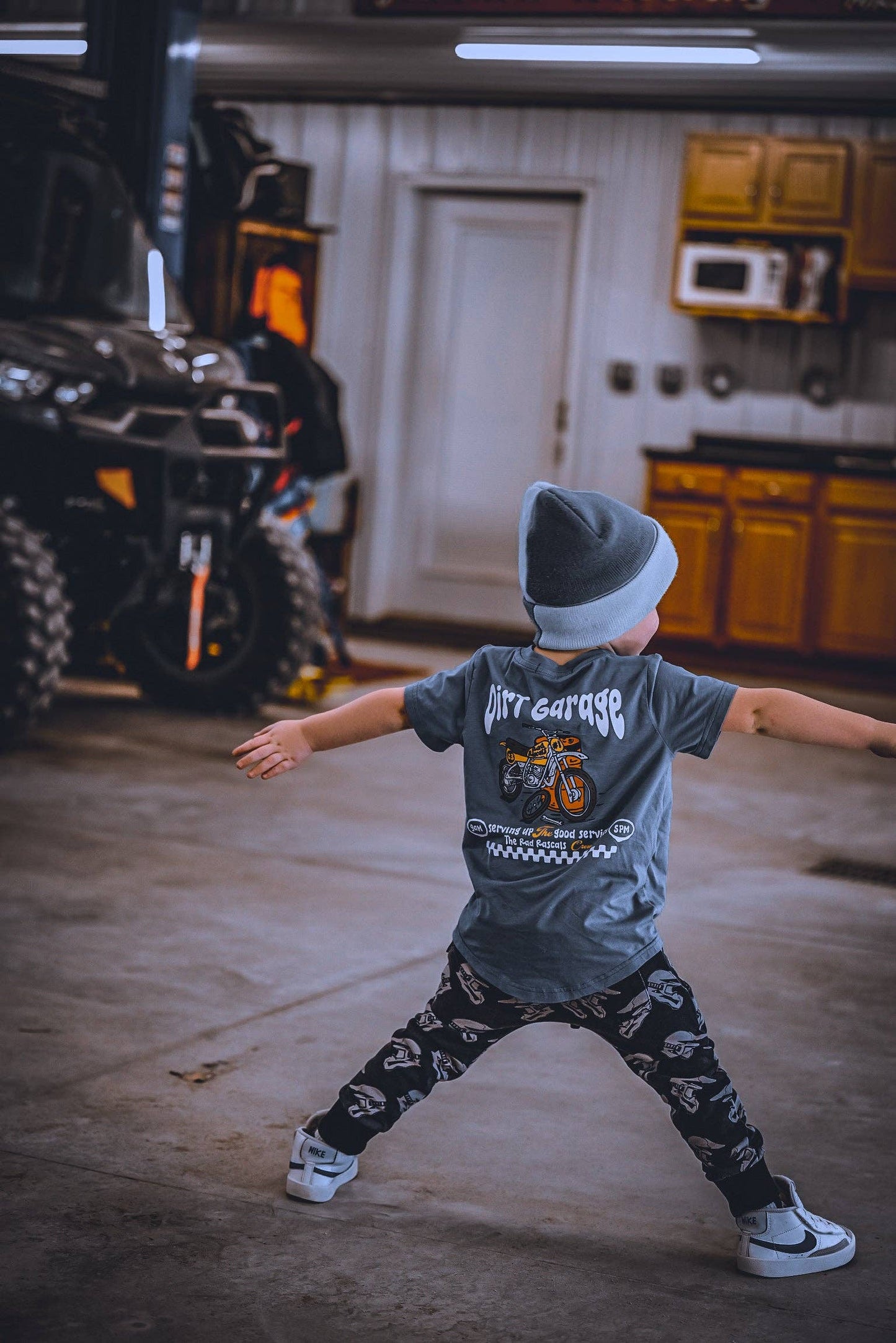 Dirt Garage T-Shirt: 4T