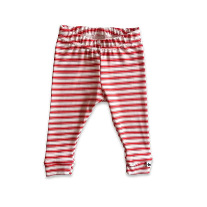 Baby Bamboo Leggings | Bison Plaid