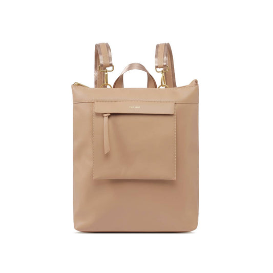 Serena - Recycled Vegan Backpack - Sand: Sand / OS