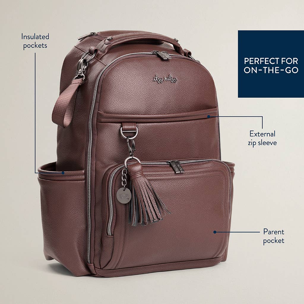 Espresso Boss Plus™ Backpack Diaper Bag