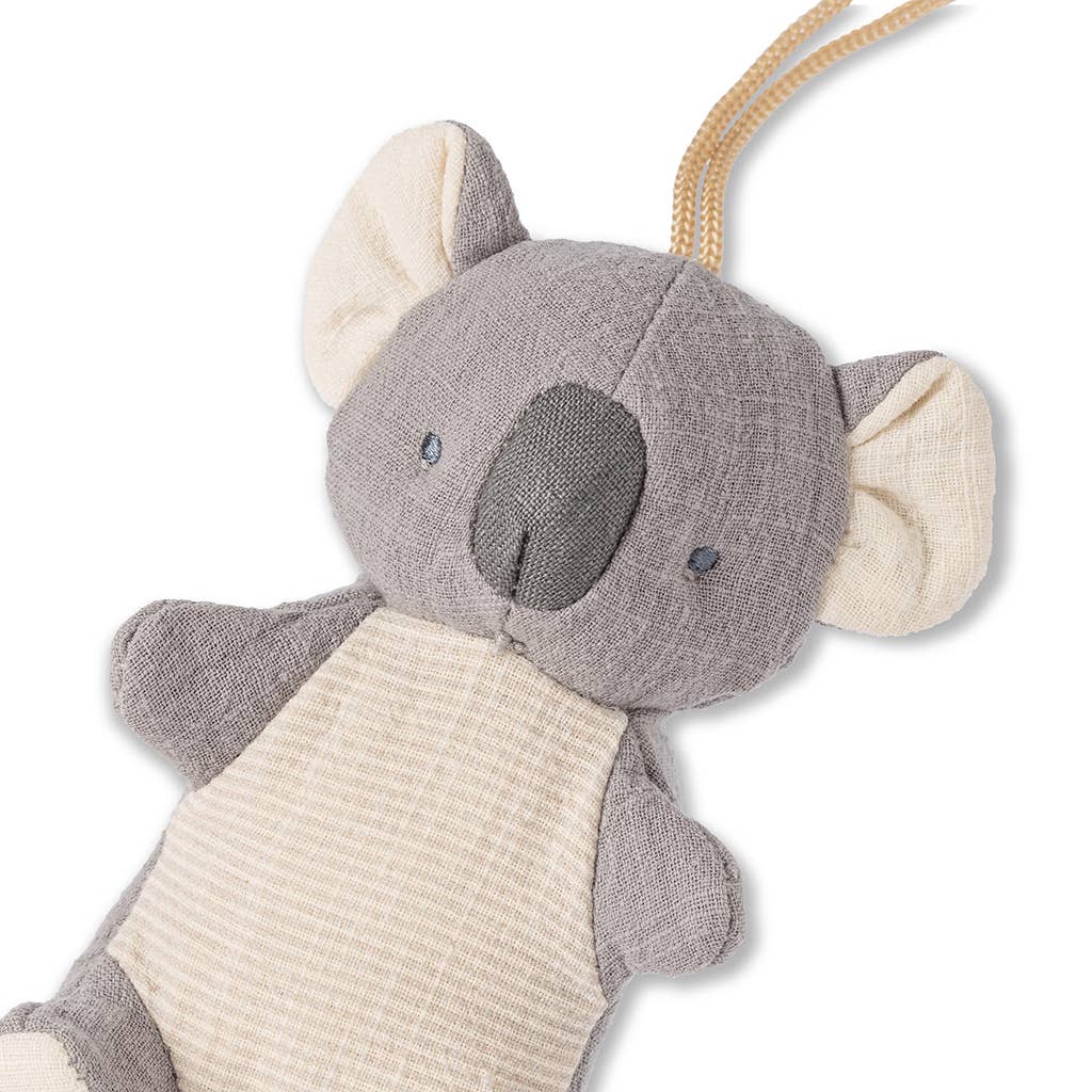 *New Options* Bitzy Pal Natural Rubber Pacifier & Plush: Cow