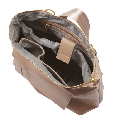 Serena - Recycled Vegan Backpack - Sand: Sand / OS