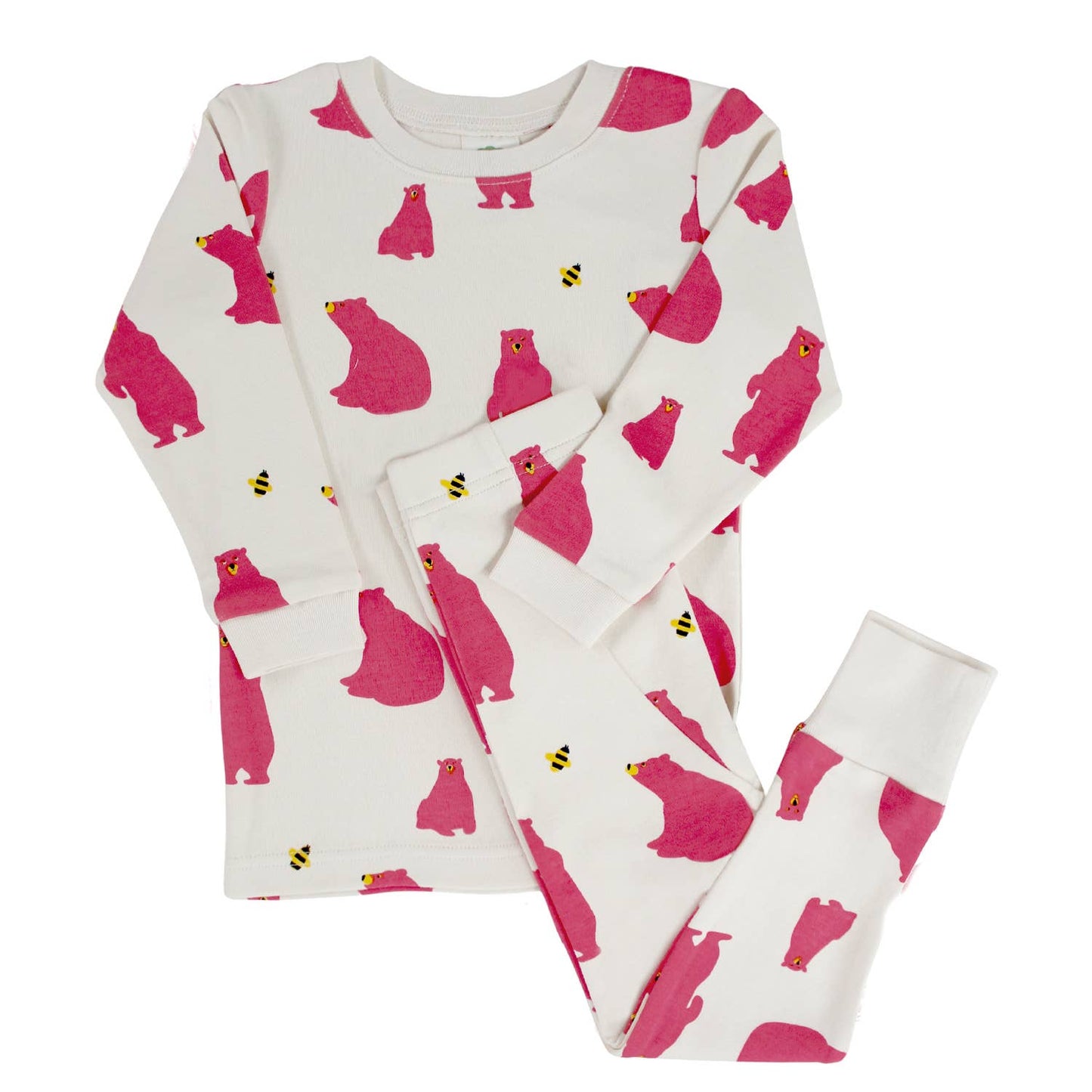 "My Jammies" Organic Kids Pajamas: Sunflowers / 5/6 Years