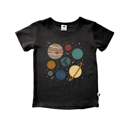 Baby/Kids' Bamboo Graphic T-Shirt | "Stay Wild Moonchild" | Rosewood