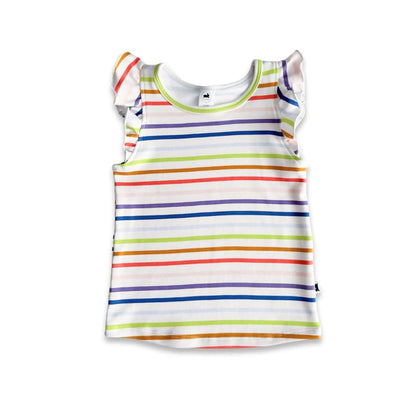 Baby/Kids' Bamboo Ruffle Shoulder | Umber