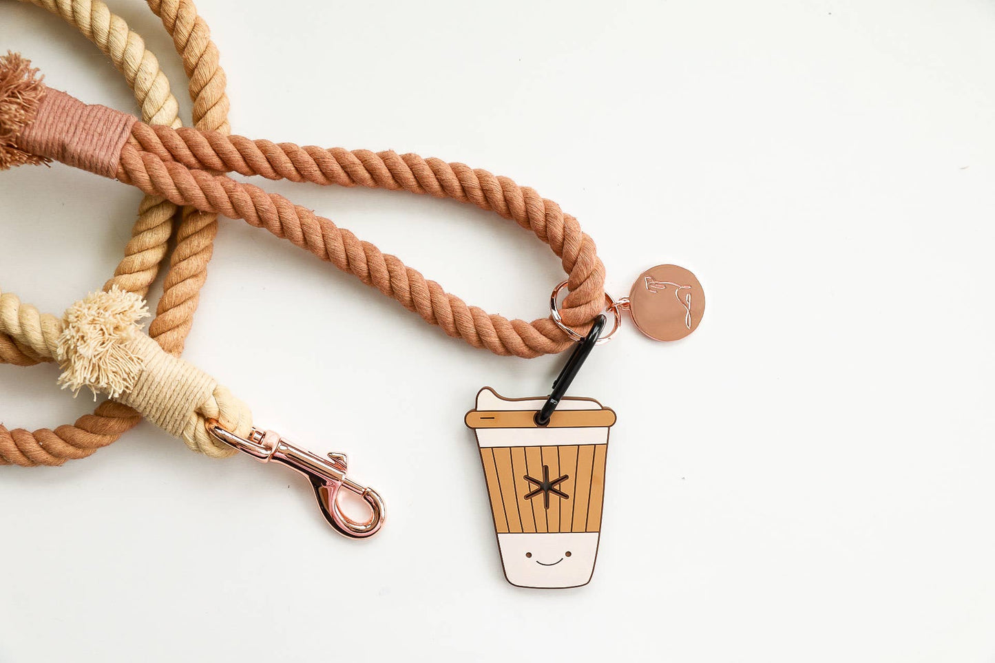 Poop Handler – Silicone Waste Bag Holder Coffee Latte Design