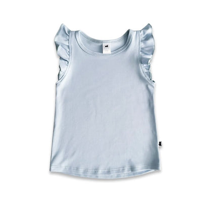 Baby/Kids' Bamboo Ruffle Shoulder | Umber