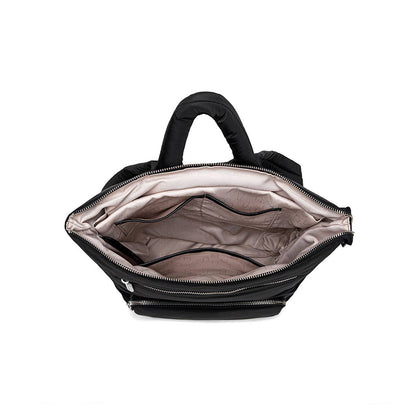 Tai-Ann - Recycled Nylon Backpack - Black Nylon: Black Nylon / OS