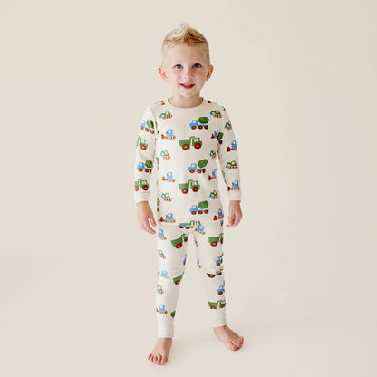 "My Jammies" Organic Kids Pajamas: Airplanes / 9/10 Years