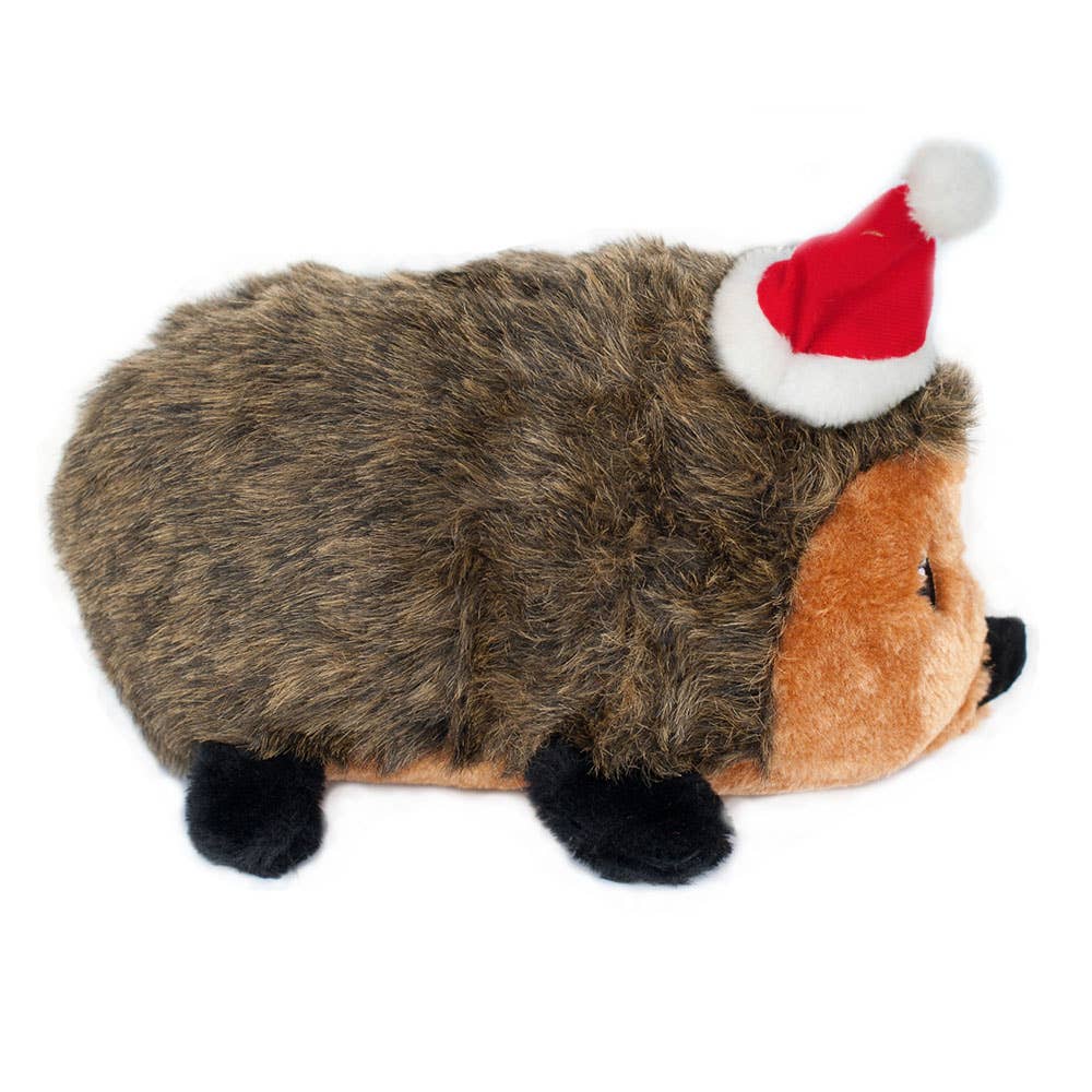Holiday Hedgehog - Christmas Dog Toy: Large