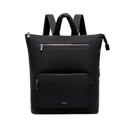 Tai-Ann - Recycled Nylon Backpack - Black Nylon: Black Nylon / OS