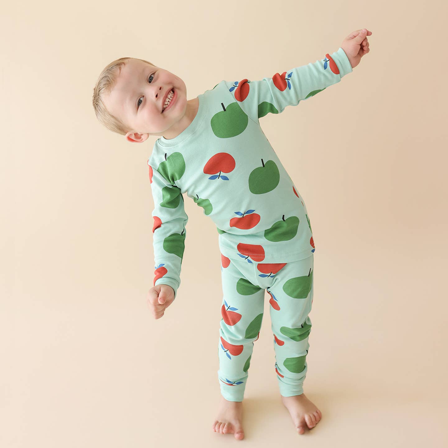 "My Jammies" Organic Kids Pajamas: Trucks / 2T