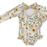 The "Brooklyn" Ruffle Rashguard Suit