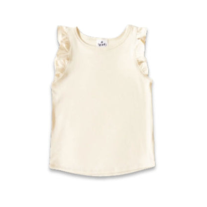 Baby/Kids' Bamboo Ruffle Shoulder | Umber