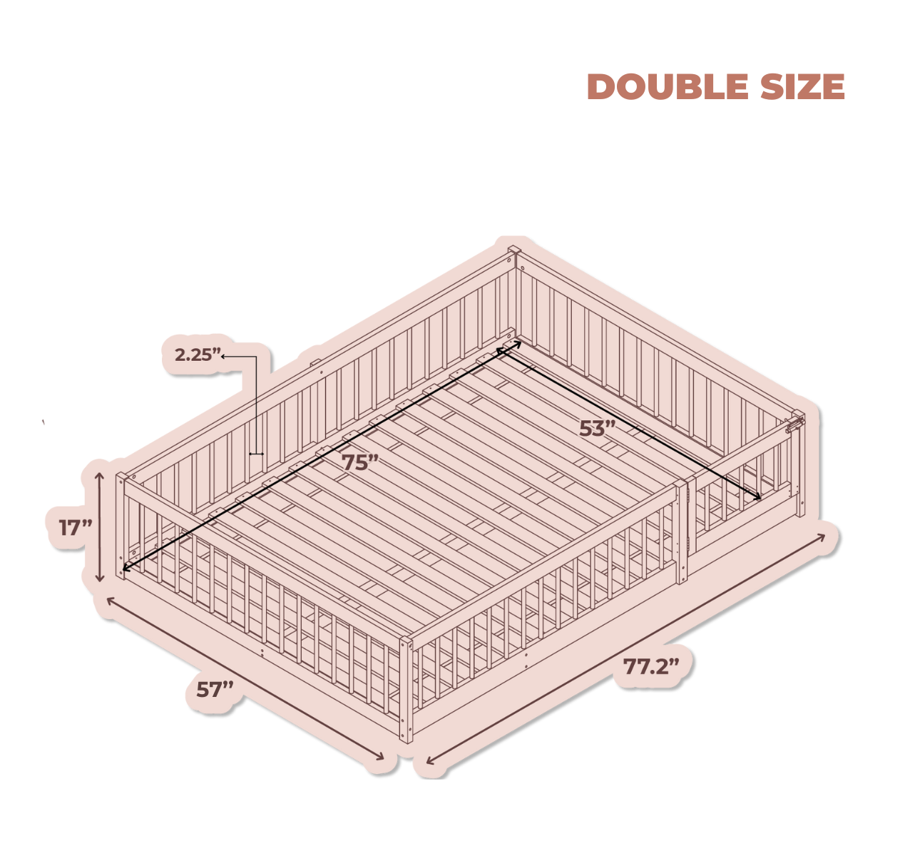Dream Raft Floor Bed (CA)
