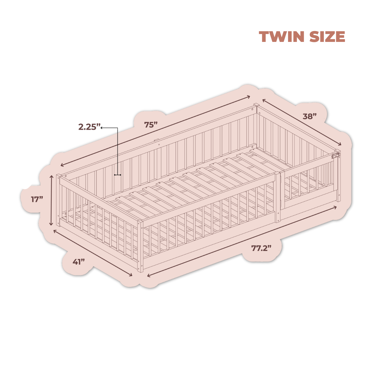Dream Raft Floor Bed (CA)