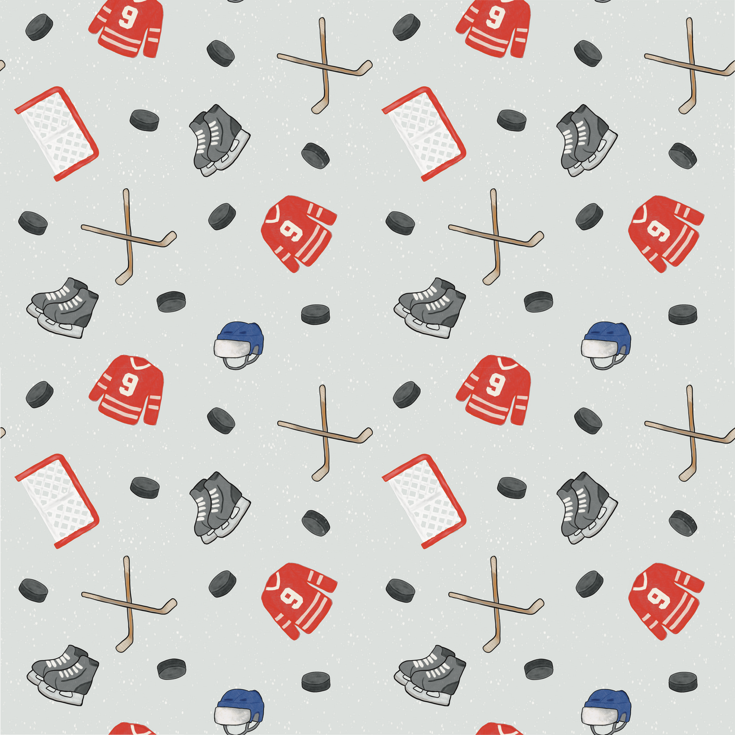 Pajamas - Hockey pattern
