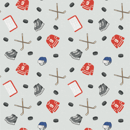 Pajamas - Hockey pattern