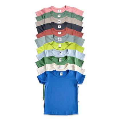 Baby/Kids' Bamboo T-Shirt | Burnt Brick