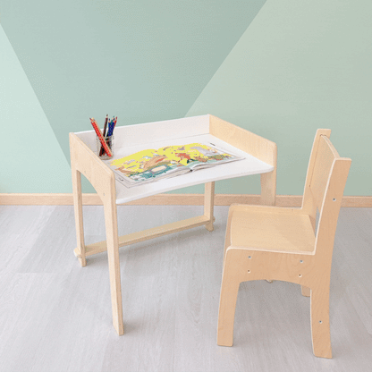 LUMEN - Big Kid Desk & Chair | Adjustable Height Study Table