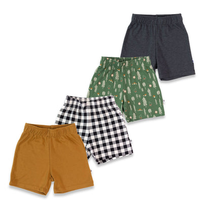 Kid’s Bamboo Play Shorts | Umber