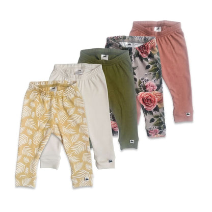Baby Bamboo Leggings | Antique Floral