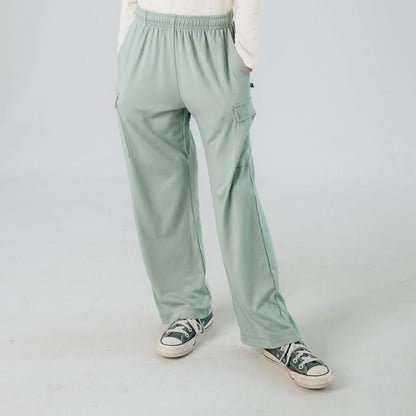 Youth Bamboo Cargo Pants | Burnt Brick