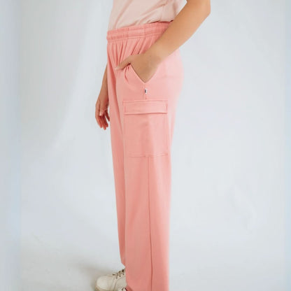 Youth Bamboo Cargo Pants | Smoked Pine