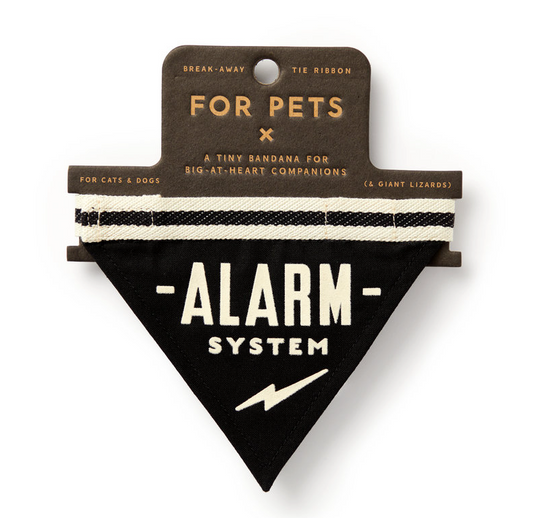 Alarm System Pet Bandana