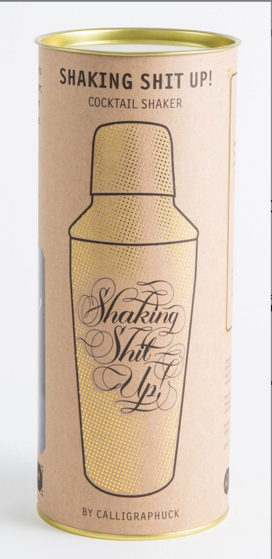 Shaking Shit Up Cocktail Shaker