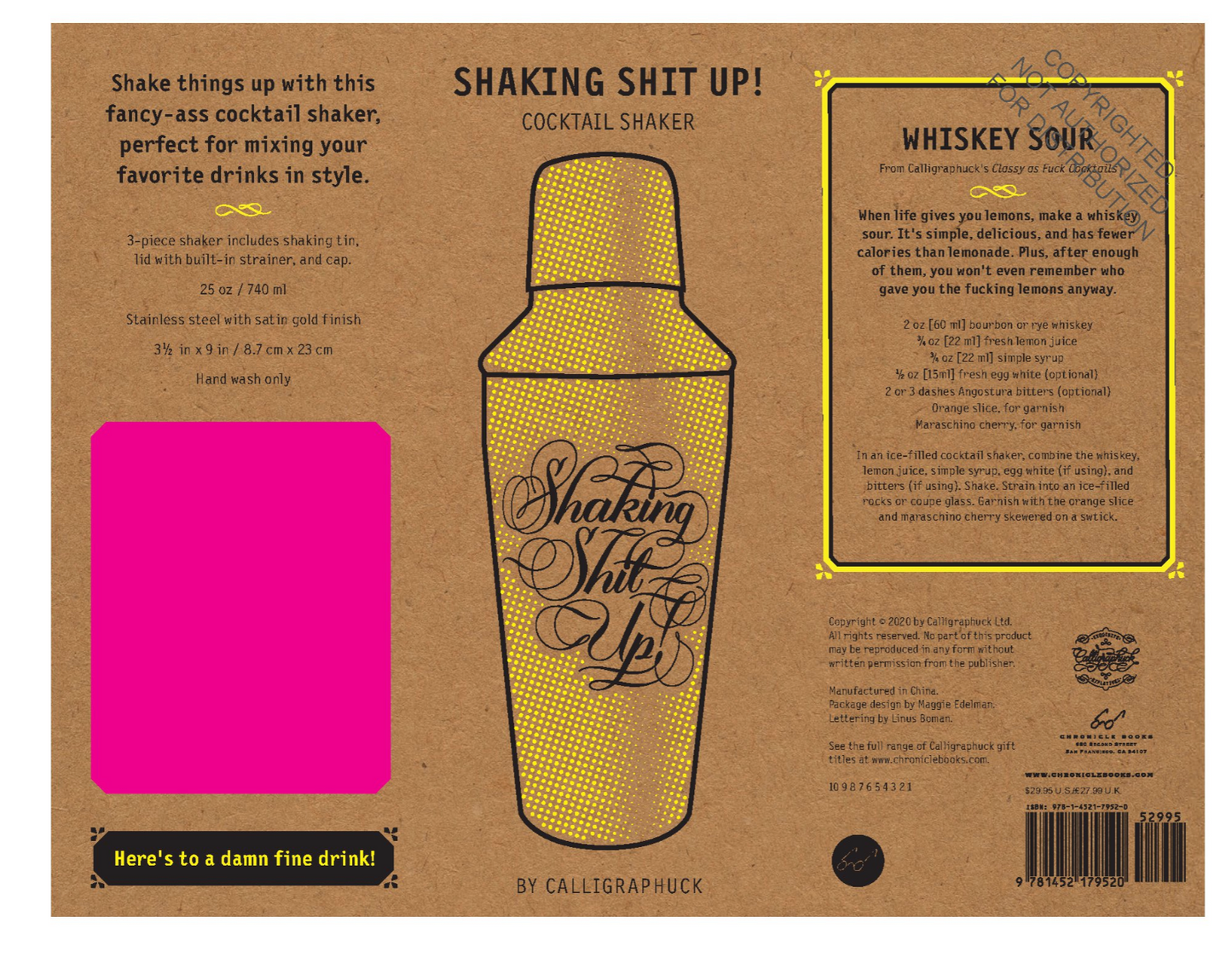 Shaking Shit Up Cocktail Shaker