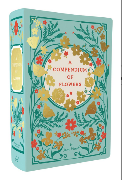 Bibliophile Ceramic Vase: A Compendium of Flowers