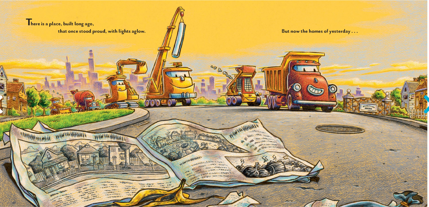 Construction Site: Garbage Crew to the Rescue! - Hardcover