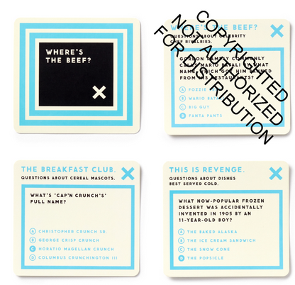 Junk Food & Food Food Trivia