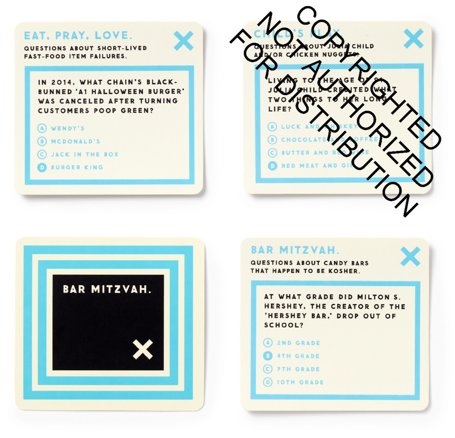 Junk Food & Food Food Trivia